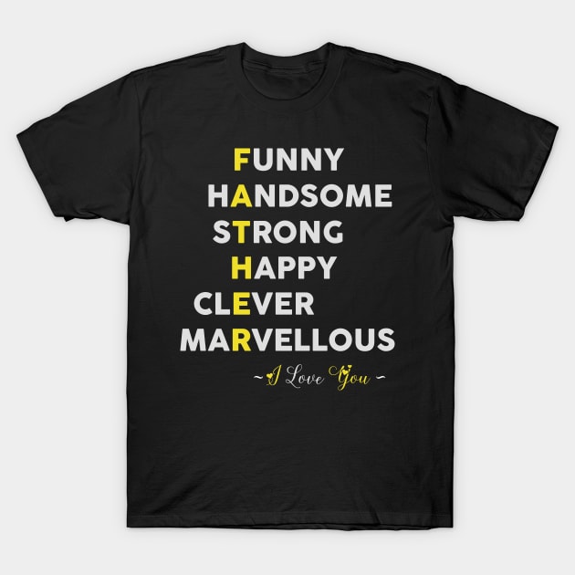 Funny Father's Day 2020 Gift T-Shirt by Hannah's Bear Tees